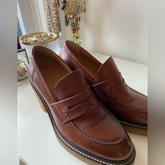 Trivet Flight Brown Leather Loafer - Picture 9 of 13